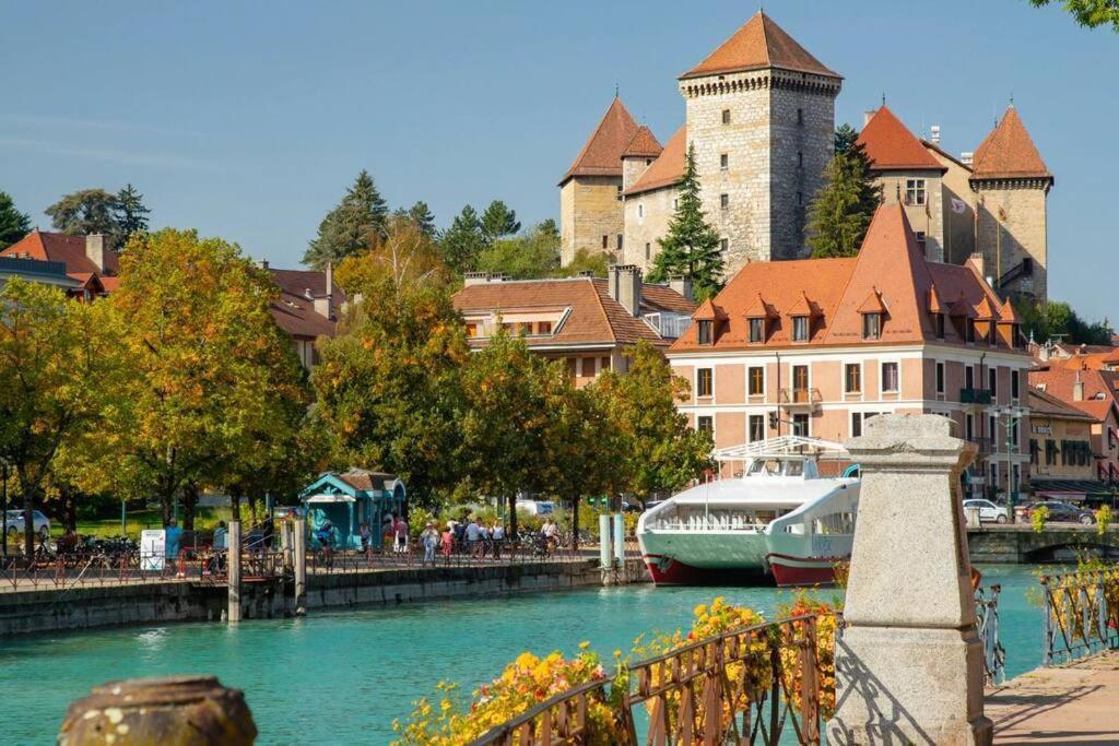 Tres Beau Studio Centre Ville, Au Calme Annecy Exteriör bild
